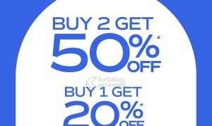 Promo Keds Holiday Season Buy 2 Get 50% OFF dan Buy 1 Get 20% OFF