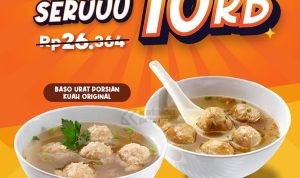 Promo Gajian Seru BMK Baso Mie Kopi Menu Pilihan Hanya Rp 10.000!