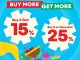 Promo Kidz Station Buy More Save More Get Up To 25%* 3