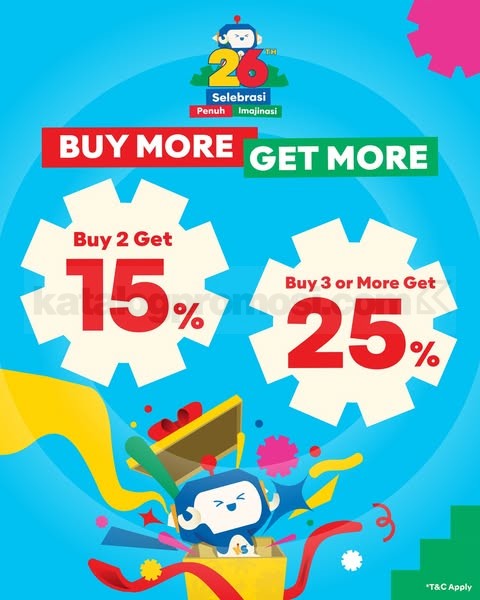 Promo Kidz Station Buy More Save More Get Up To 25%* Promo Kidz Station Buy More Save More Get Up To 25%* 1