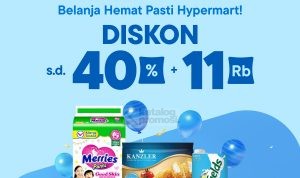 Belanja Hemat Pasti Hypermart Diskon hingga 40% hanya di Blibli