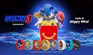 Promo MCDONALDS HAPPY MEALS seri Sonic 3