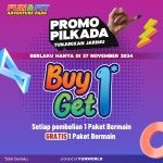 Fun & Fit Adventure Park Promo Pilkada BUY 1 GET 1!