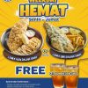 Promo FishStreat Cempaka Putih Weekday Hemat Gratis Sweet Ice Tea