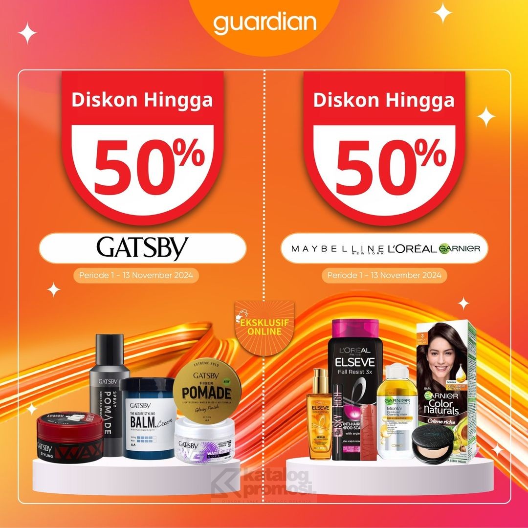 Guardian 11.11 Save More Glow More Diskon hingga 55% 