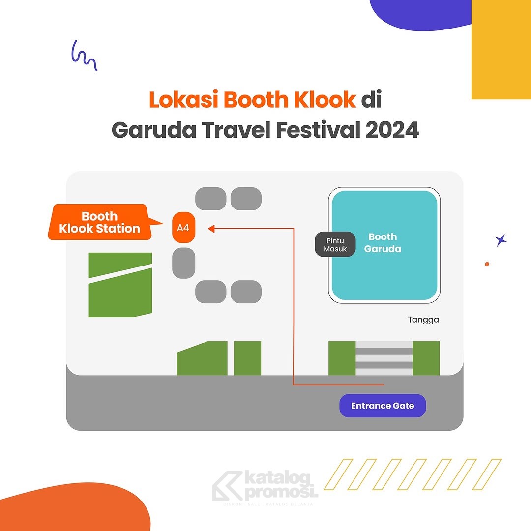 Klook Station Hadir di Garuda Travel Festival 2024 Serbu Promonya!