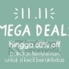 Mothercare 11.11 MEGA DEALS! Pakaian Ternyaman Diskon hingga 60%