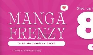 Periplus MANGA FRENZY! Diskon hingga 80%