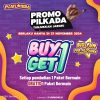 Playlandia PROMO PILKADA BUY 1 GET 1 Tunjukkan Jarimu!