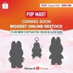 Pop Mart Biggest Online Restock di Shopee