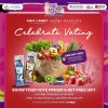 Ranch Market Celebrate Voting Tunjukkan Kelingkingmu dan dapatkan Hadiah Gratis