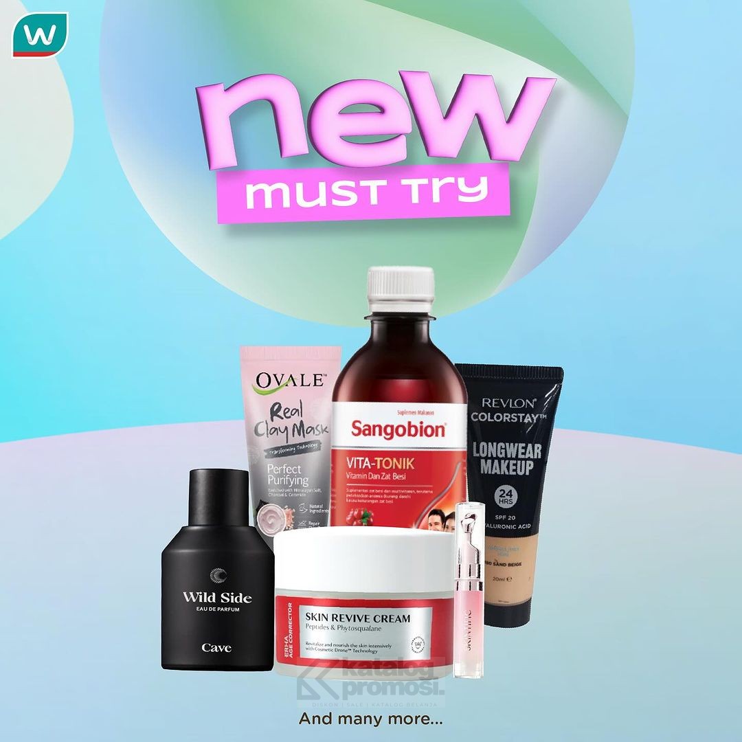 WATSONS GET ACTIVE! Lebih Dari 5000 Produk Diskon (Offline dan Online)