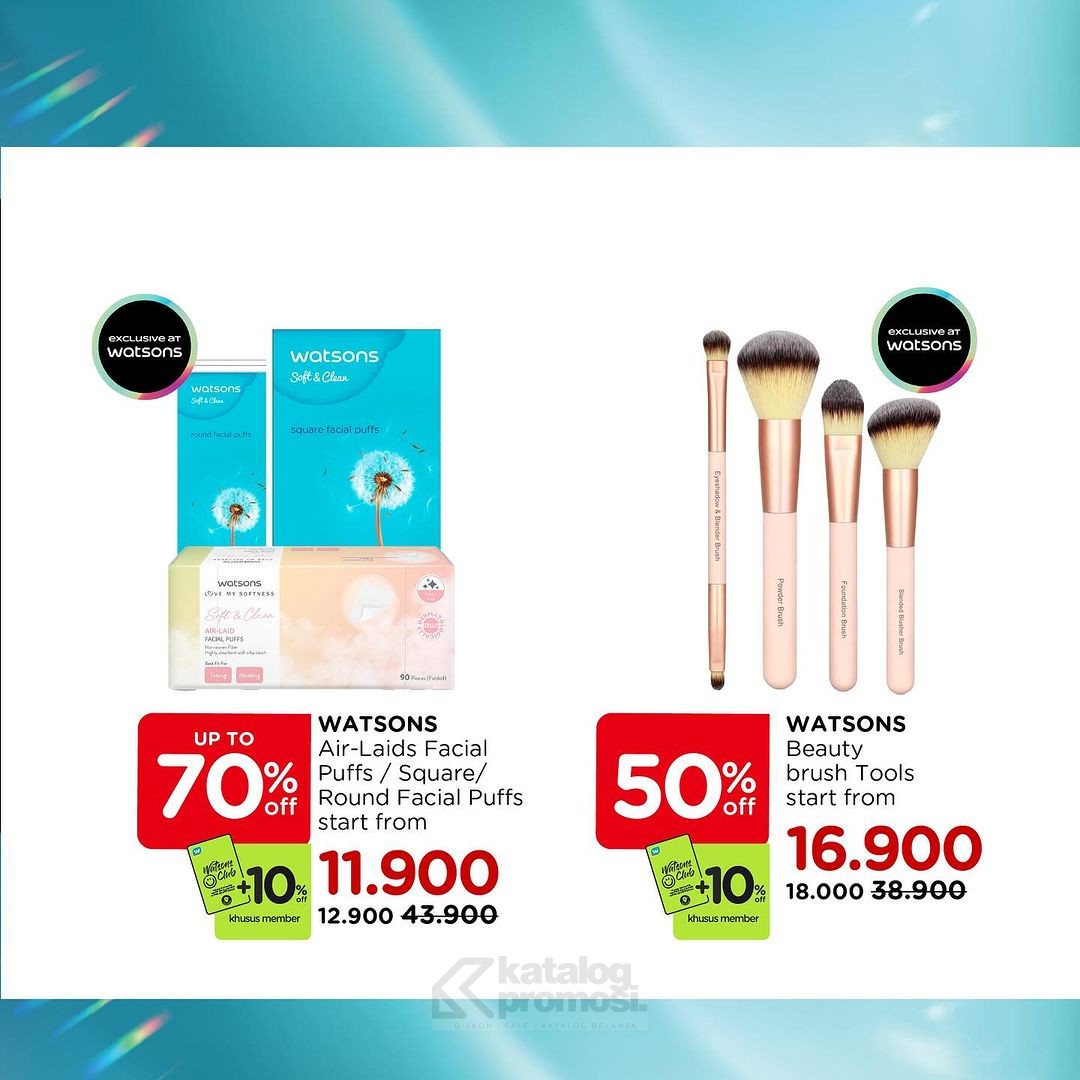 WOW! Watsons On Wednesday Diskon hingga 50%