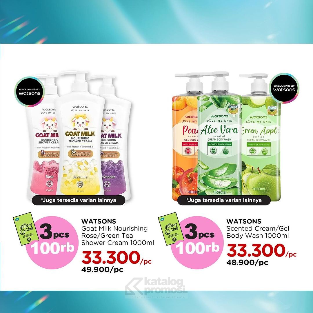 WOW! Watsons On Wednesday Diskon hingga 50%