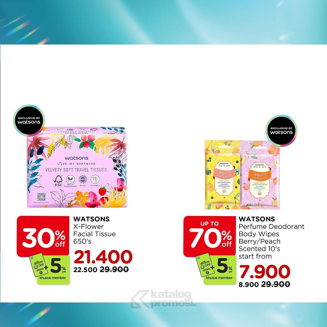 WOW! Watsons On Wednesday Diskon hingga 50%