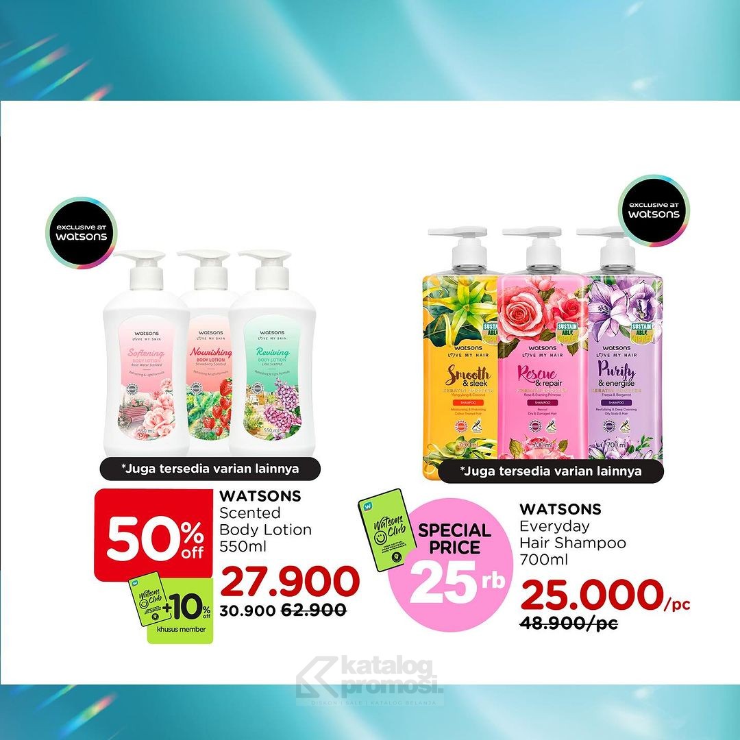 WOW! Watsons On Wednesday Diskon hingga 50% 6