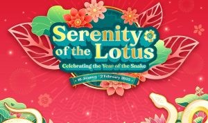 AEON MALL Tanjung Barat presents SERENITY OF THE LOTUS