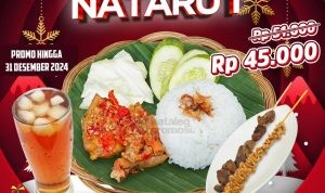 Promo Ayam Gepuk Pak Gembus PAKET NATARU 1 & 2 tersedia Via Online Delivery*