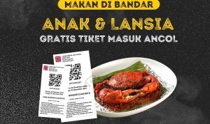 Promo Makan di Bandar Djakarta Ancol GRATIS Tiket Masuk Ancol untuk Anak dan Lansia