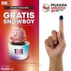 Promo Baskin Robbins Special PILKADA Gratis Snowboy dengan Allo Bank*