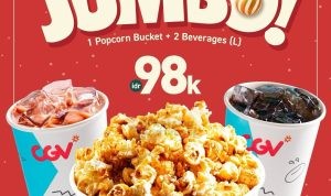 Promo CGV CINEMAS PAKET GO COMBO cuma Rp. 98K