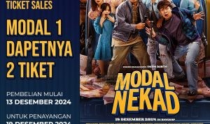 Promo CINEMA XXI ADVANCE TICKET SALES! BELI 1 GRATIS 1 tiket film MODAL NEKAD