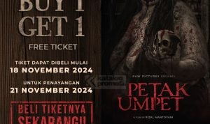 Promo CINEMA XXI ADVANCE TICKET SALES! BELI 1 GRATIS 1 tiket film Petak Umpet