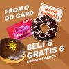 Promo DUNKIN' DONUTS BELI 6 GRATIS 6 DONUTS CLASSICS dengan menggunakan DD Card