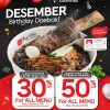 Promo Ebiga Jjamppong Desember Birthday Daebak! Diskon Hingga 50%