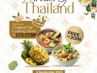 Thailand Fair Cooking Demo di Ranch Market Pondok Indah Mall 3 tanggal 8 September 2025 pukul 13.30 WIB, gratis diikuti.