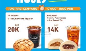 Promo FAMILYMART SARAPAN PAGI-PAGI KENYANG mulai Rp. 14.000