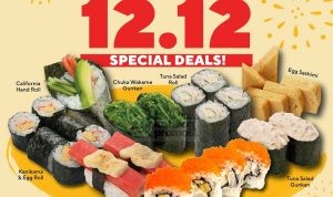 Promo Genki Sushi 12.12 Special Deals Serba Rp. 12.000!