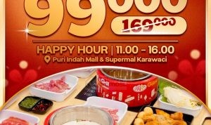 Promo GOLDEN HOTPOT & GRILL HAPPY HOUR ALL YOU CAN EAT SEPUASNYA hanya Rp. 99.000