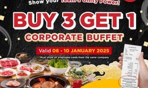 Promo Gyu-Kaku New Year's Employee Gathering - Buy 3 Get 1 Corporate Buffet