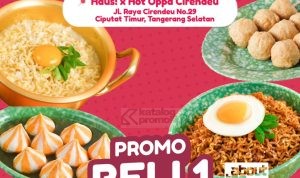 Promo Grand Opening Haus! x Hot Oppa Cirendeu - Beli 1 Gratis 1 Menu*