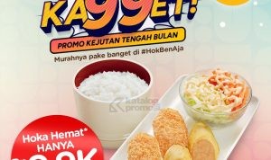 Promo HOKBEN KA99ET BANK SAQU – BELI HOKA HEMAT hanya Rp. 9.900