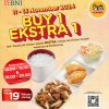 Nikmati Promo HokBen 11.11! Beli 1 Simple Set Teriyaki Gratis 1 Simple Set Teriyaki hanya dengan bayar pakai QRIS Wondr dari BNI.