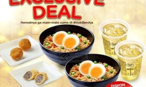 Promo Hokben ShopeeFood Exclusive Deals - Paket Makan Berdua hanya Rp. 18Ribuan per orang