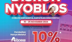 Promo KAI DISKON NYOBLOS 10% untuk TIKET KERETA API