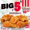 Promo KFC BIG 5 Potong Ayam Hanya dengan Rp 60Ribuan*