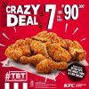 Promo KFC CRAZY DEAL 7 pcs AYAM cuma Rp. 90.000