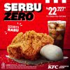 Promo KFC Serbu Zero Combo Hemat cuma Rp. 22ribuan aja