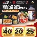 PROMO DELIVERY SHABURI & KINTAN BUFFET DISKON HINGGA 40%