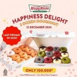 PROMO 12.12 KRISPY KREME 2 Dozen Doughnut Only Rp 100.000*