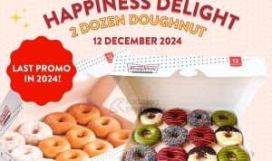 PROMO 12.12 KRISPY KREME 2 Dozen Doughnut Only Rp 100.000*