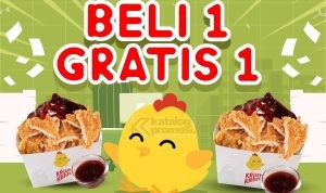 Promo KRIUK KRIUK DAY! BELI 1 GRATIS 1 MENU*