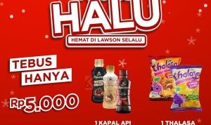 Promo LAWSON HALU (Hemat di Lawson Selalu) – TEBUS MURAH PRODUK PILIHAN hanya Rp. 5.000 Aja!