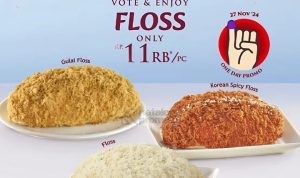 Promo MAKO SPESIAL PILKADA - FLOSS & SLICE CAKE mulai dari Rp. 11RIBU*