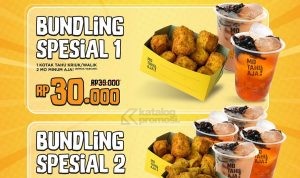 Promo MO TAHU AJA BUNDLING SPESIAL mulai Rp. 30.000