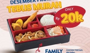 Promo Negiya Express Tebus Murah Family Bento 1 Cuma 20K*